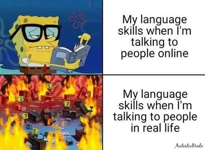 Funny Introvert Language