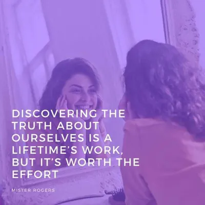 Quote Discovering The Truth Mister Rogers