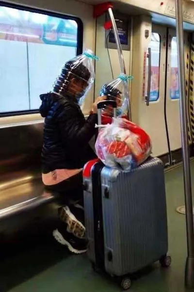 Creative Diy Face Masks  Reuse Water Bottles