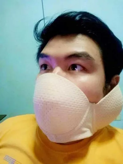 Creative Diy Face Masks  Bra Mask2