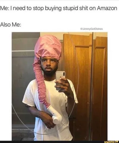 Funny Amazon Memes  Useful Hair Dryer Accessory