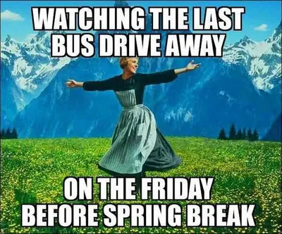Spring Last Bus