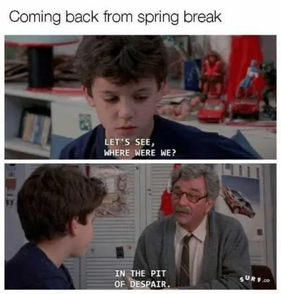 Spring Pit Of Despair