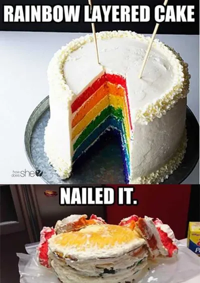 Rainbow Cake
