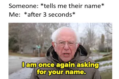 Meme Asking Your Name