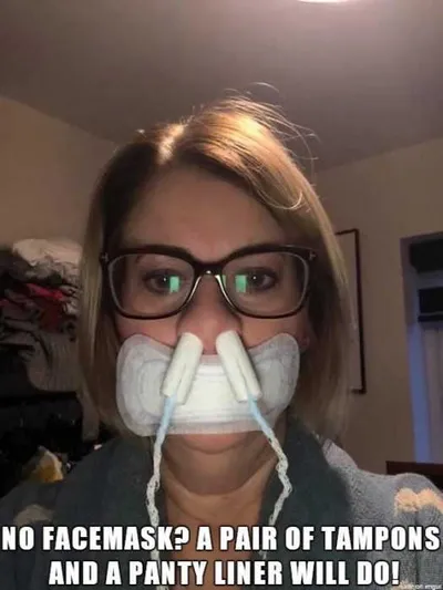 Meme No Mask Tampon