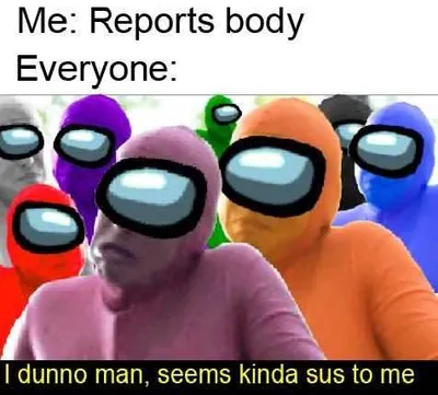 Among Us Seems Supscious