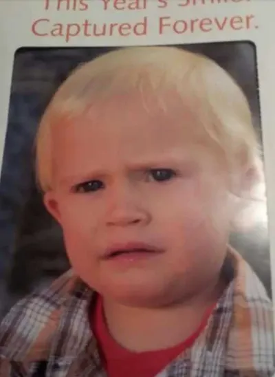 School Photo Fail Capturing A Kid's Smile That Sums Up 2020