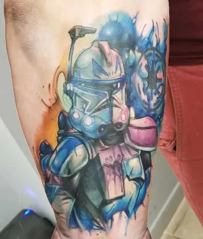 Best Star Wars Tattoo Idea  Bounty Hunter
