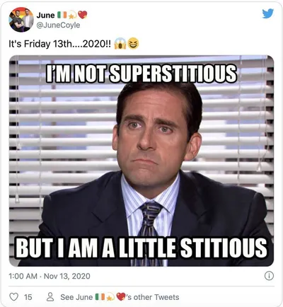 2020 Friday The 13Th Meme  Stitious