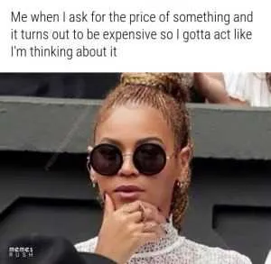 Relatable Shopping Memes  Act Natural