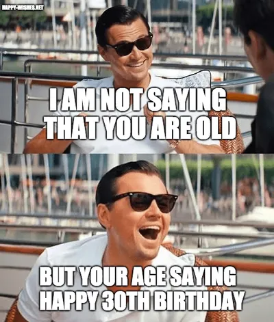 30Th Birthday Memes