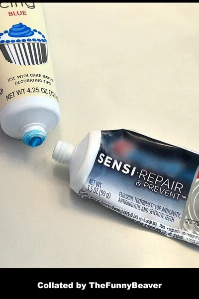 Funny April Fools Jokes For Kids  Putting Old Toothpaste Label To Good Use