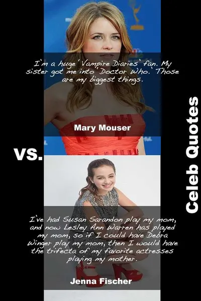 Hot-Jenna-Fischer-Sexy-Mary-Mouser-Quotes-Pictures-1 HotJennaFischerSexyMaryMouserQuotesPictures