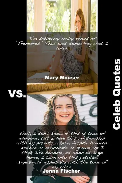 Hot-Jenna-Fischer-Sexy-Mary-Mouser-Quotes-Pictures-5 HotJennaFischerSexyMaryMouserQuotesPictures