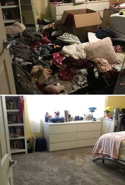 30 Oddly Satisfying Pics Of Spaces Before And After Being Cleaned