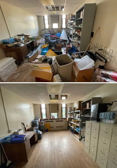 30 Oddly Satisfying Pics Of Spaces Before And After Being Cleaned