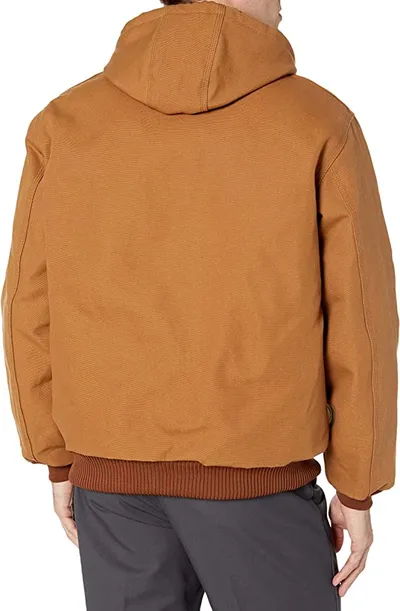 Carhartt Men's Loose Fit Firm Duck Insulated FlannelLined Active Jacket