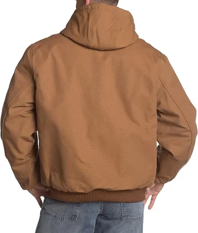 Carhartt Men's Loose Fit Firm Duck Insulated FlannelLined Active Jacket