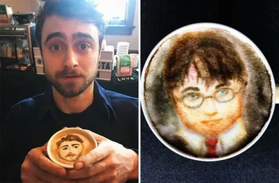 This Barista Is Painting Portraits Of Celebrities In Cafe And Surprises Them 64A53Daa85F07 880
