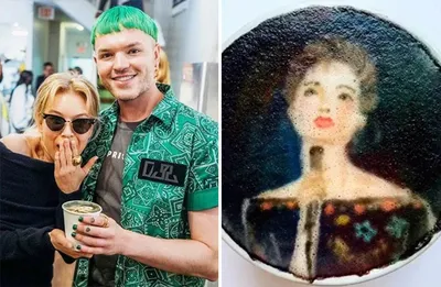 This Barista Is Painting Portraits Of Celebrities In Cafe And Surprises Them 64A53Dc877E78 880