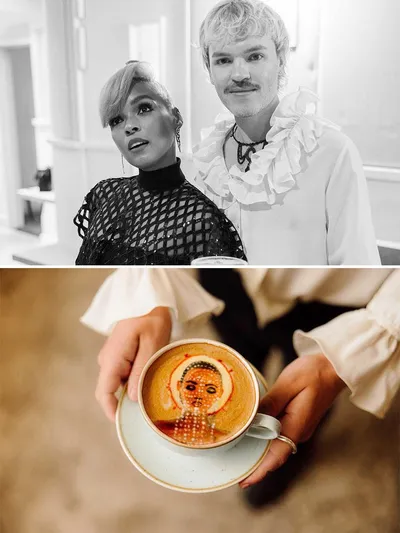 This Barista Is Painting Portraits Of Celebrities In Cafe And Surprises Them 64A562D861565 880