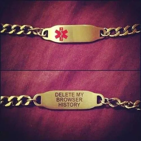 Medicare Bracelet Delete My Browsing History