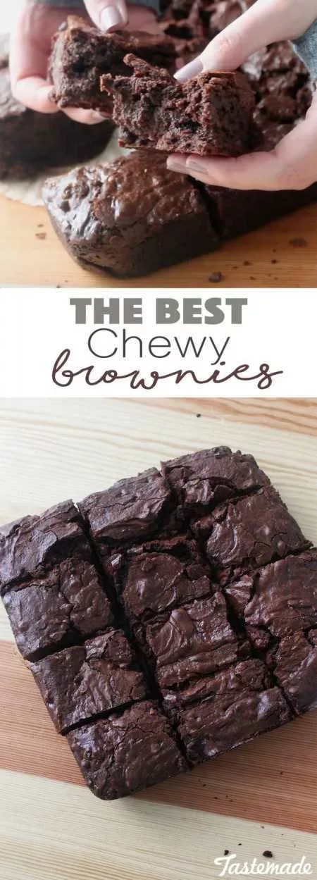 The Best Chewy Brownies