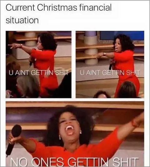 Broke Christmas