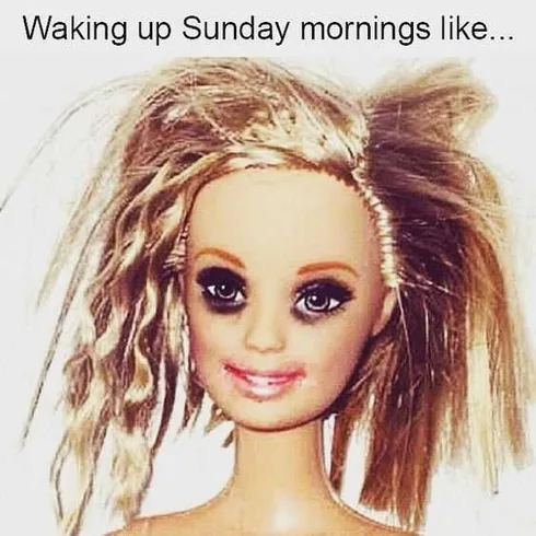 Hangover Barbie