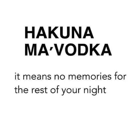 Hangover Vodka