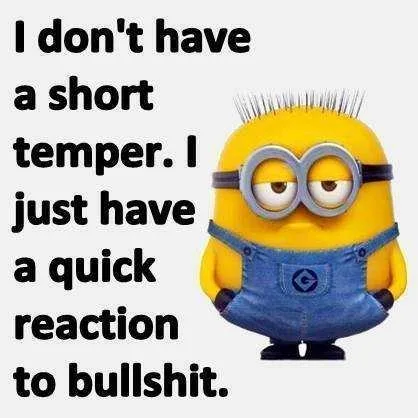 Minion Bullshitreaction