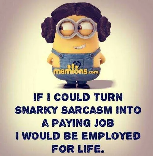 Minion Snarkysarcasm