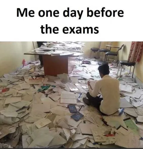 Finals Me Before