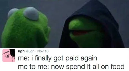 Kermit Spend It All