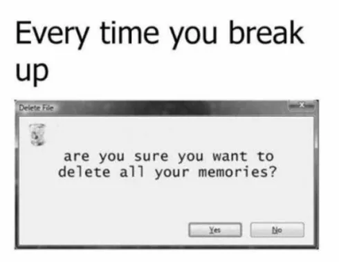 Meme Break Up