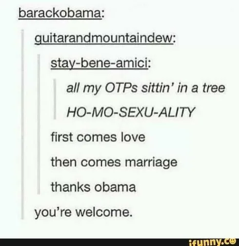 Funny Dank Memes Otps Sittin' In A Tree