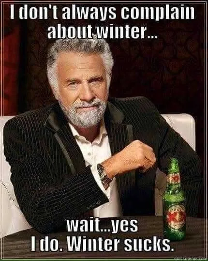 Funny Winter Complaint