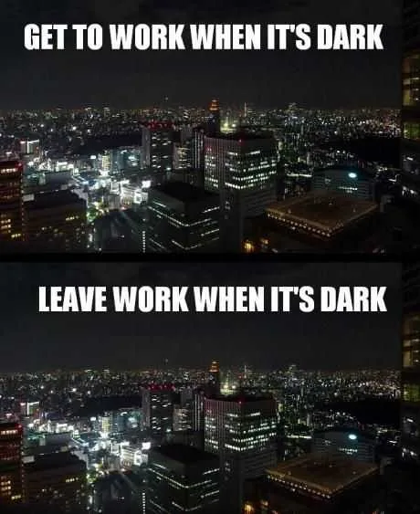 Funny Winter Dark