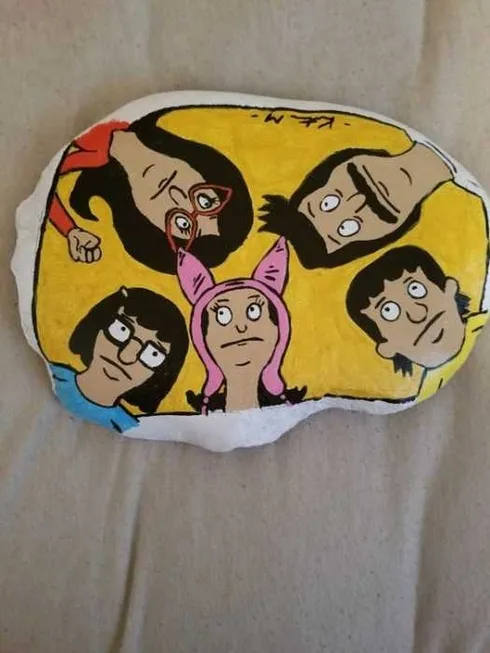 Painted Rock Idea Easy Bobs Burgers