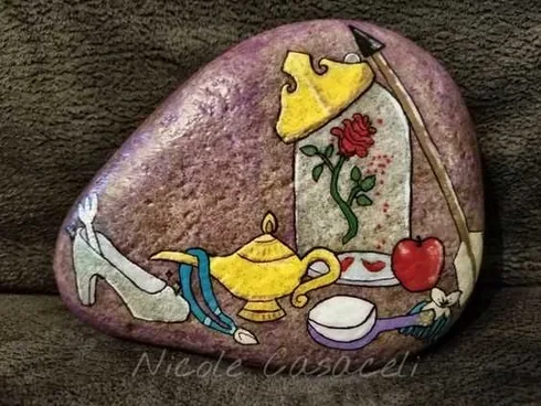 Painted Rock Ideas Easy Disney Princess Essentials