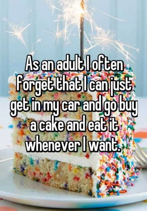 Adulting Memes Cake