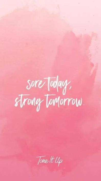 Gym Day Quote Sore Today