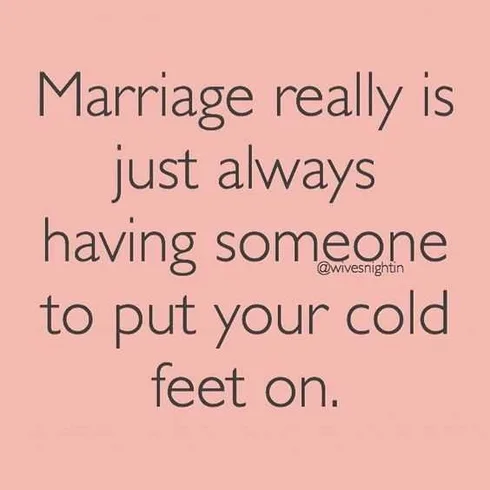 Funny Marriage Memes Cold Feet