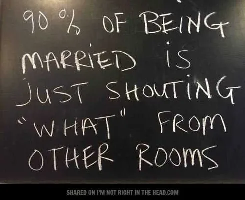 Hilarious Marriage Meme Shouting What