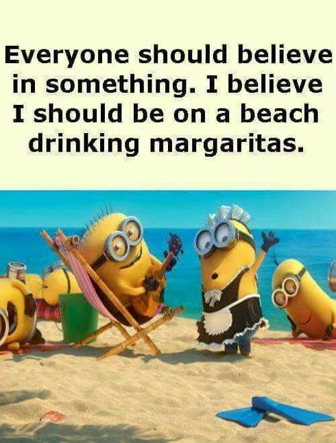 Minion Quotes And Memes Believe Beach