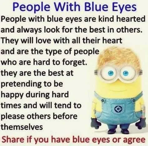 Minion Quotes And Memes Blue Eyes