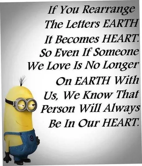 Minion Quotes And Memes Heart Earth