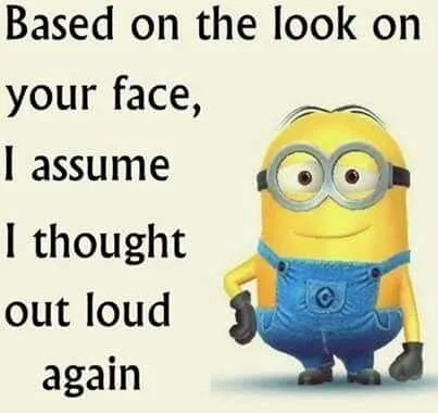 Minions Memes Funny Thoughts Out Loud