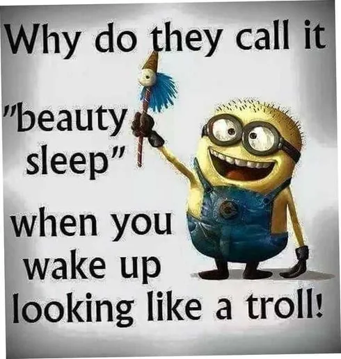 Minions Memes Funny Troll Sleeping